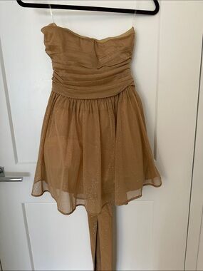 katrina mini dress gold sparkle Kaitlin Mini Dress main image 0